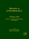 Methods in Enzymology, Volume 463 (eBook): Guide to Protein Purification
